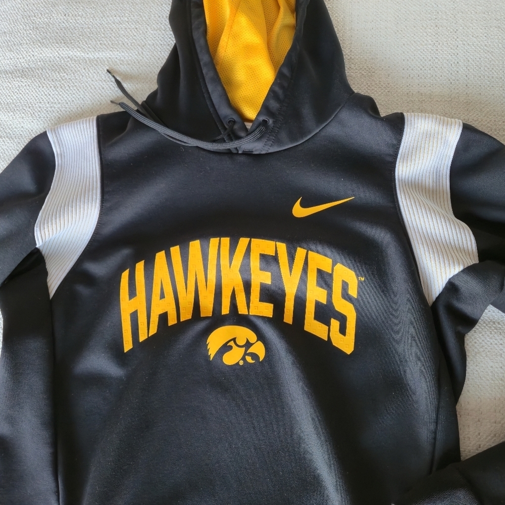 Iowa Hawkeye Game Day On Field Sideline Performance Sweatshirt S Like New Hoodie - Picture 4 of 10